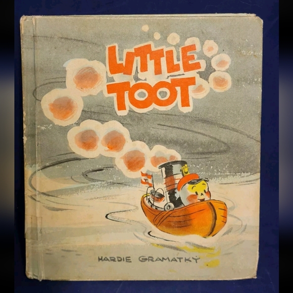 GP putnams Other Vintage Childrens Book Little Toot By Hardie
